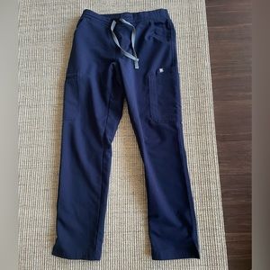 Figs Yola Skinny Scrub Pants- Navy Size XS PETITE